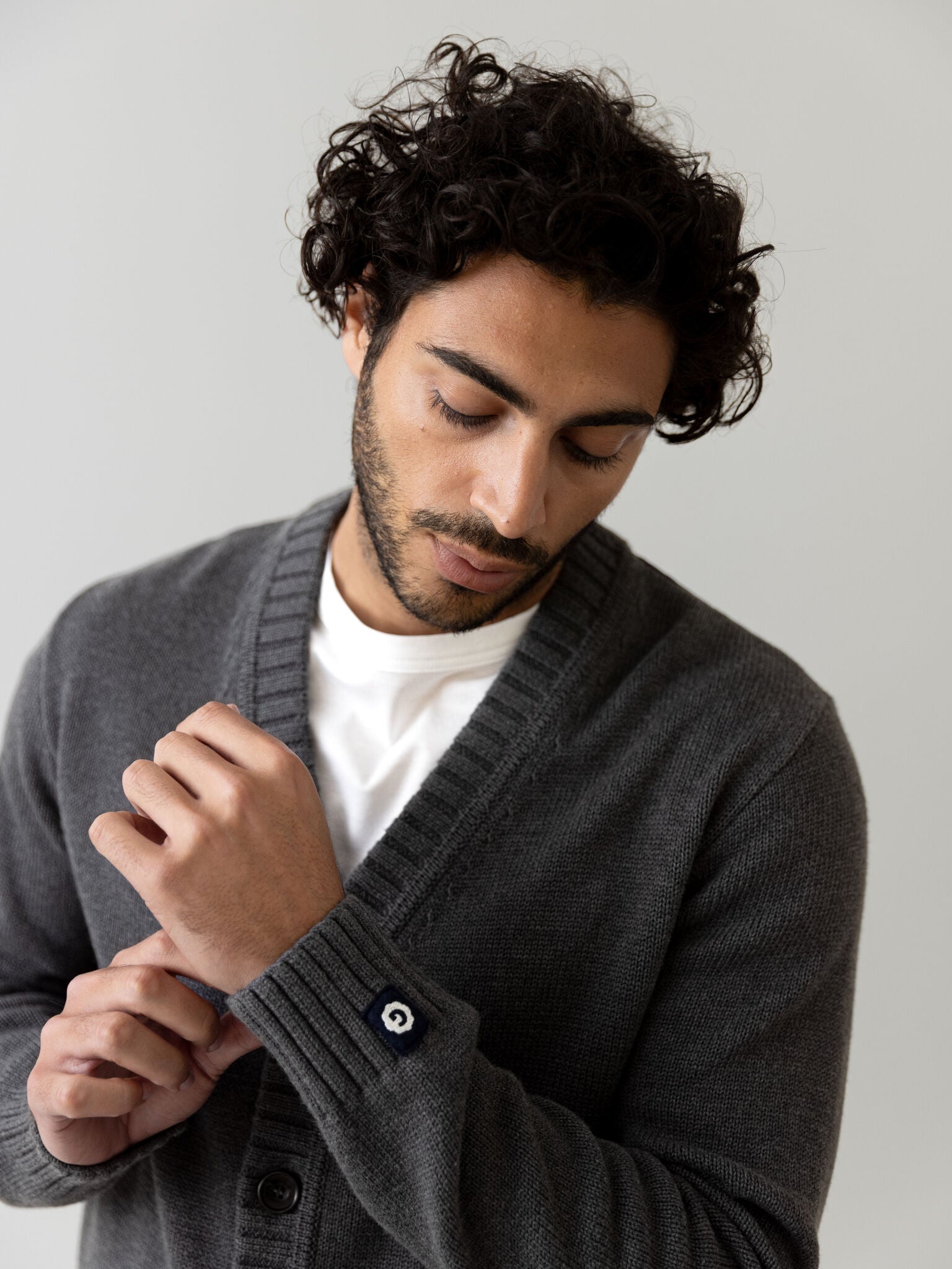 Modelshot / Grey Melange / Detail